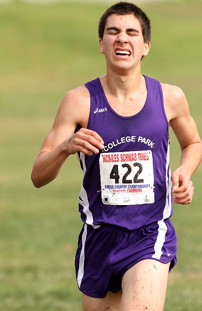 2010NCSXC BD1-2152.JPG - 2010 North Coast Section Cross Country Championships, Hayward High School, Hayward, California